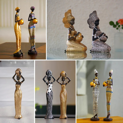African Women Statue