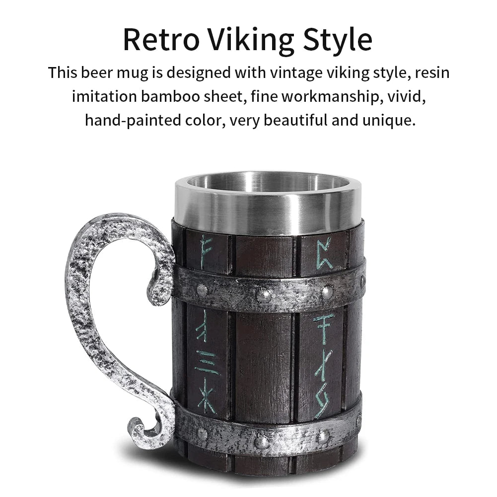 Runic Viking  Beer Mug