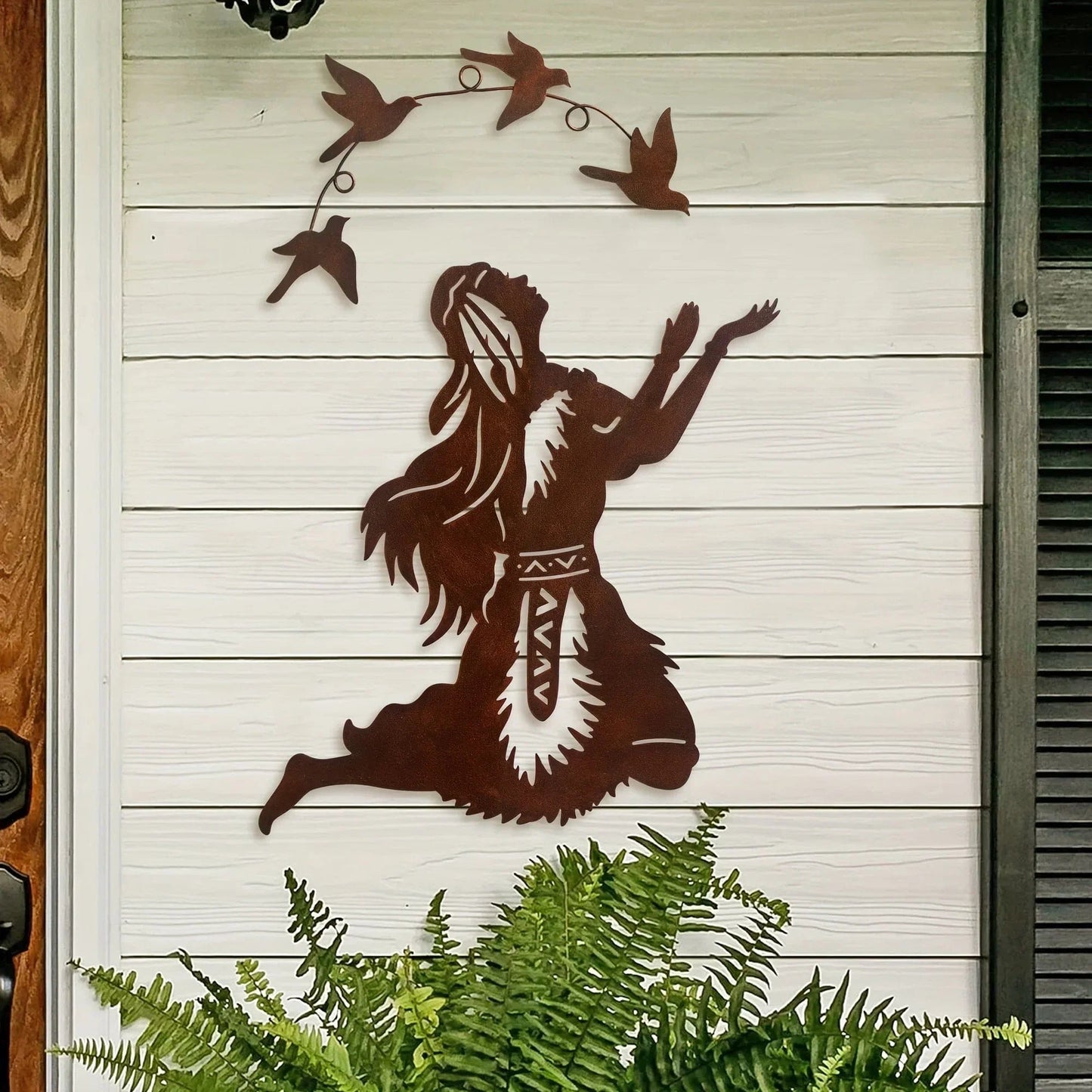 Woman Native Spirit Wall Art