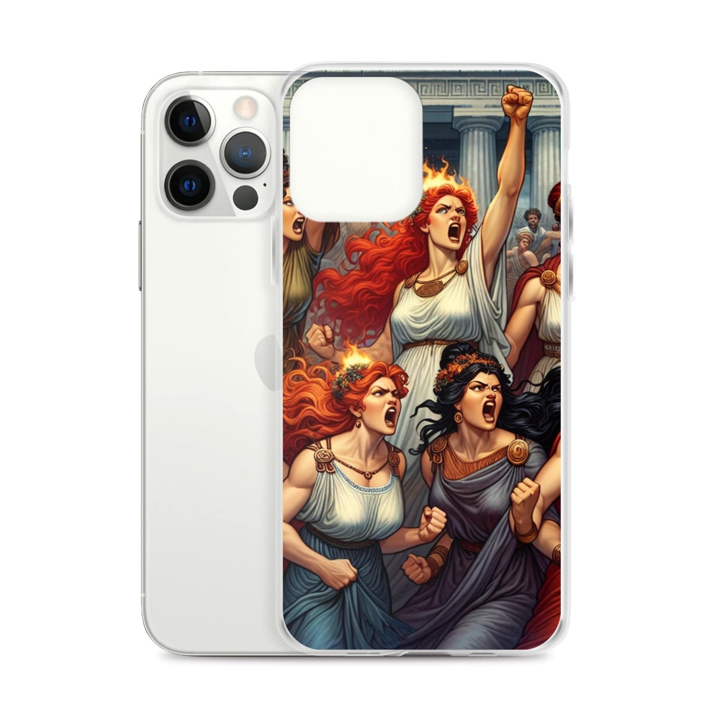 Angry Women Greek IPhone Case