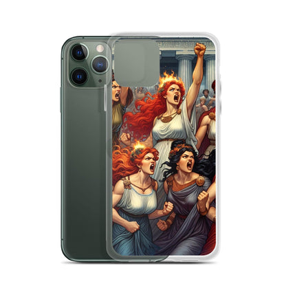 Angry Women Greek IPhone Case