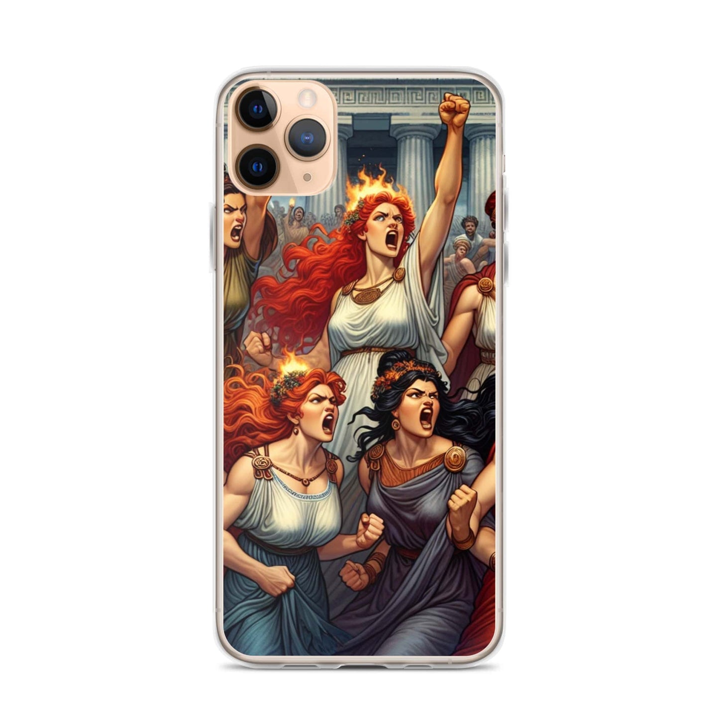 Angry Women Greek IPhone Case