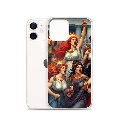 Angry Women Greek IPhone Case