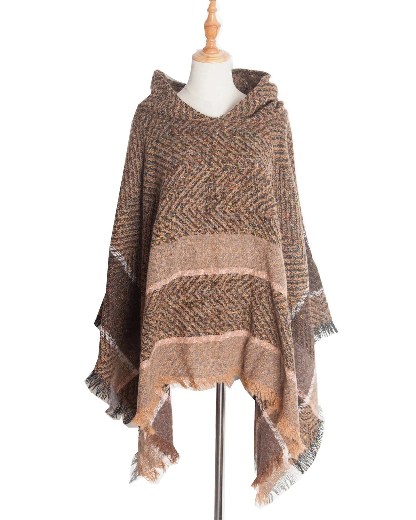 Autumn Poncho Native 