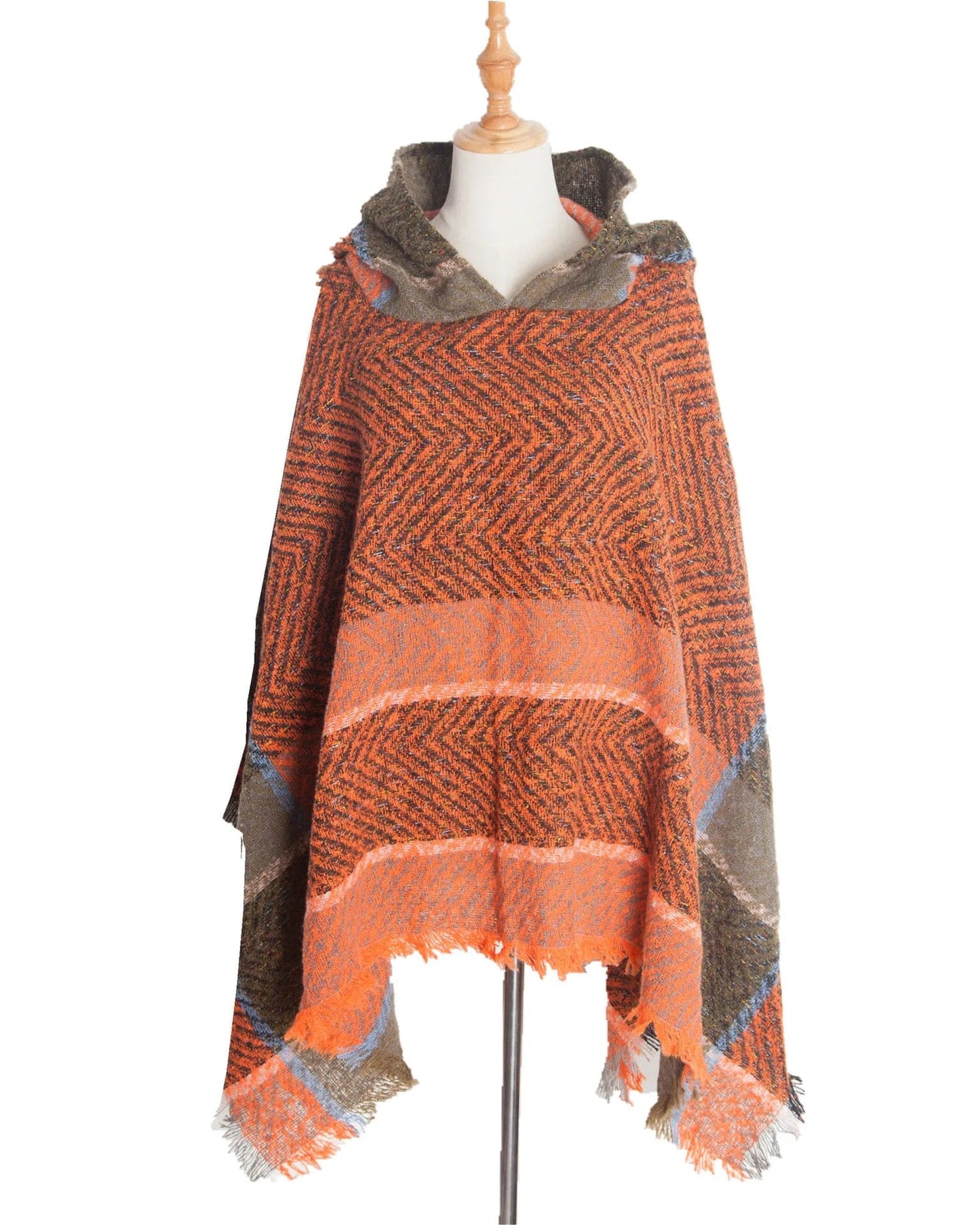 Autumn Poncho Native 