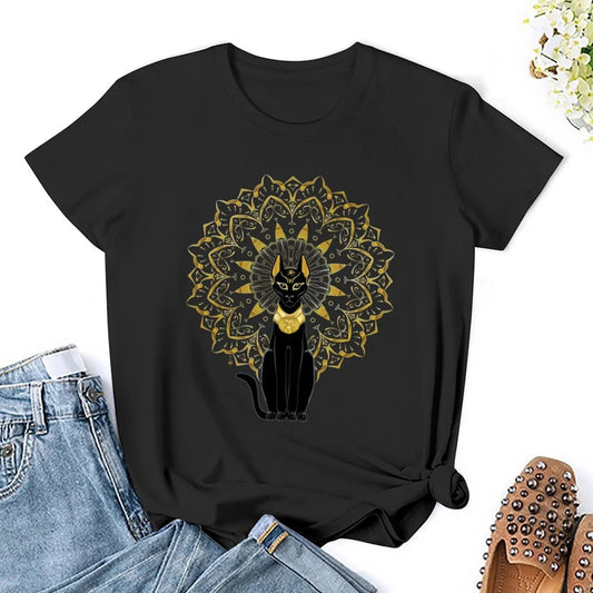 Bastet Egyptian Cat T-Shirt 