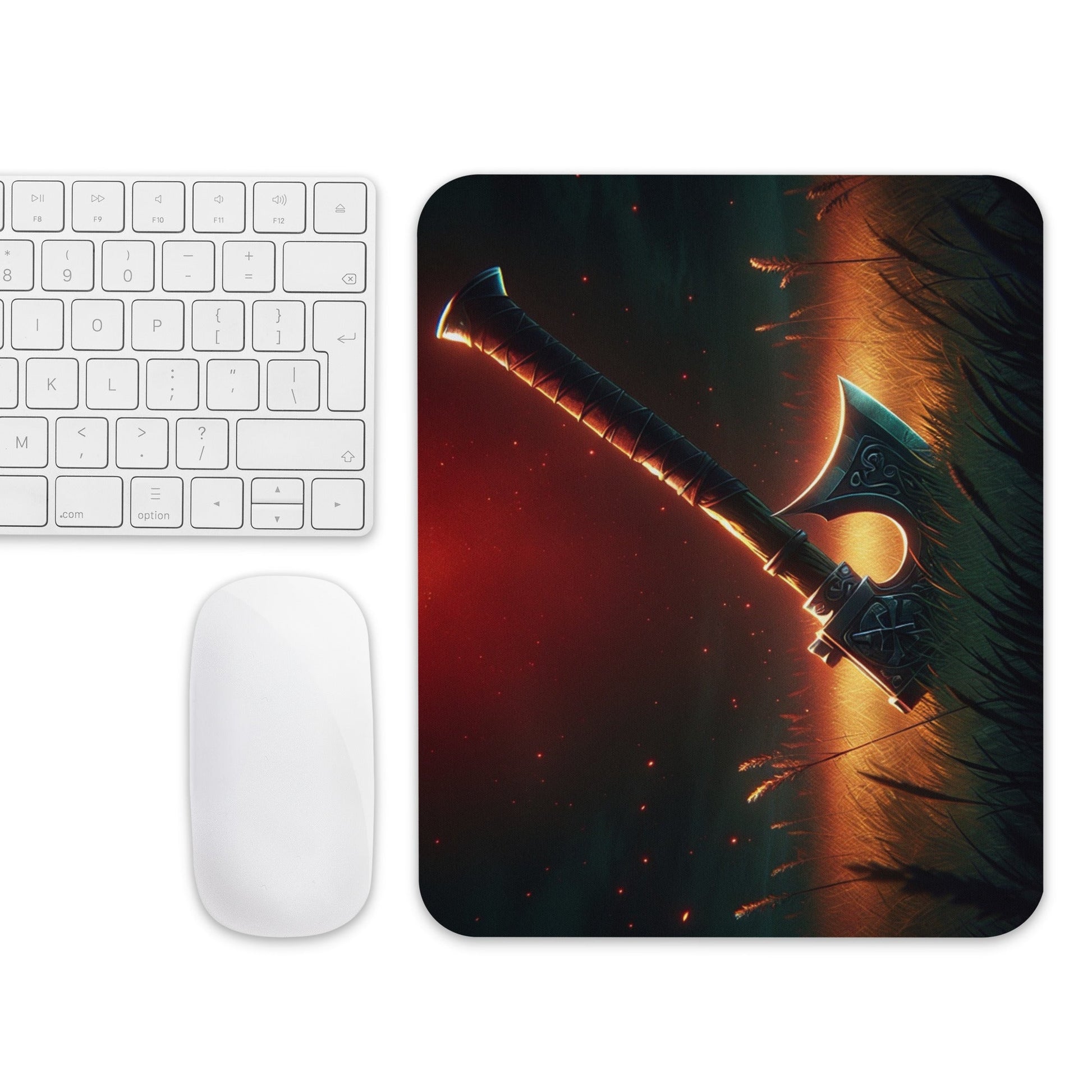 Battle Axe Mouse pad 