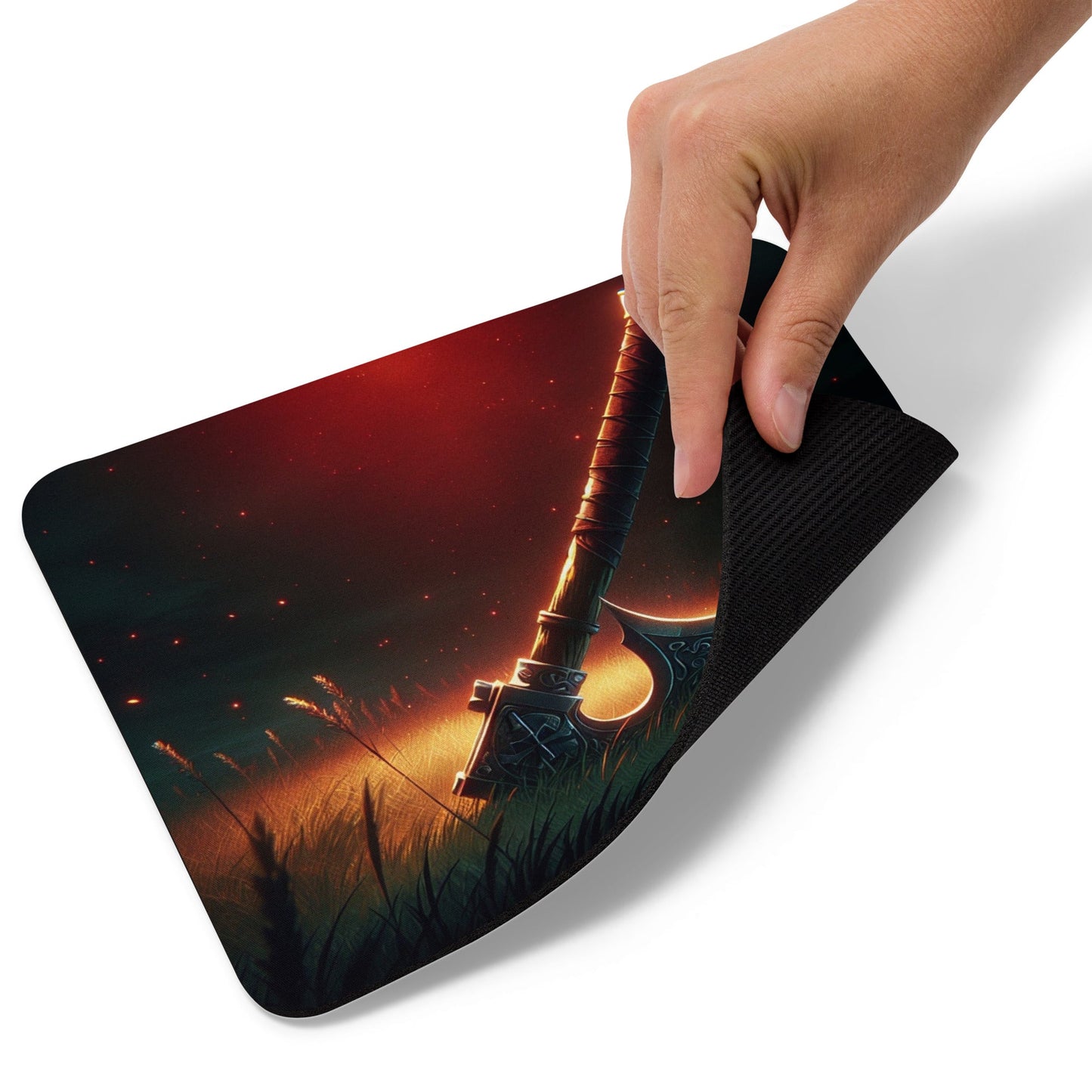 Battle Axe Mouse pad 