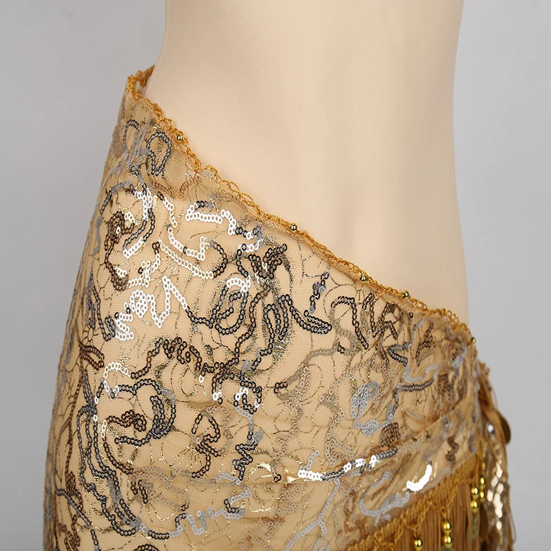 Hip Scarf Oriental Motif