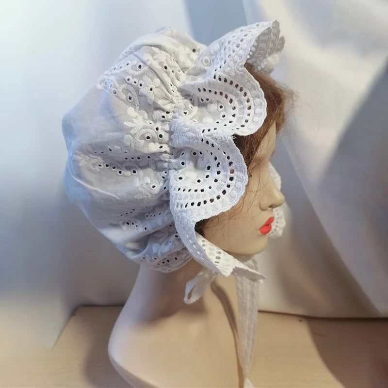 Bonnet Ruffled Hat