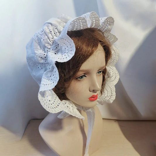 Bonnet Ruffled Hat