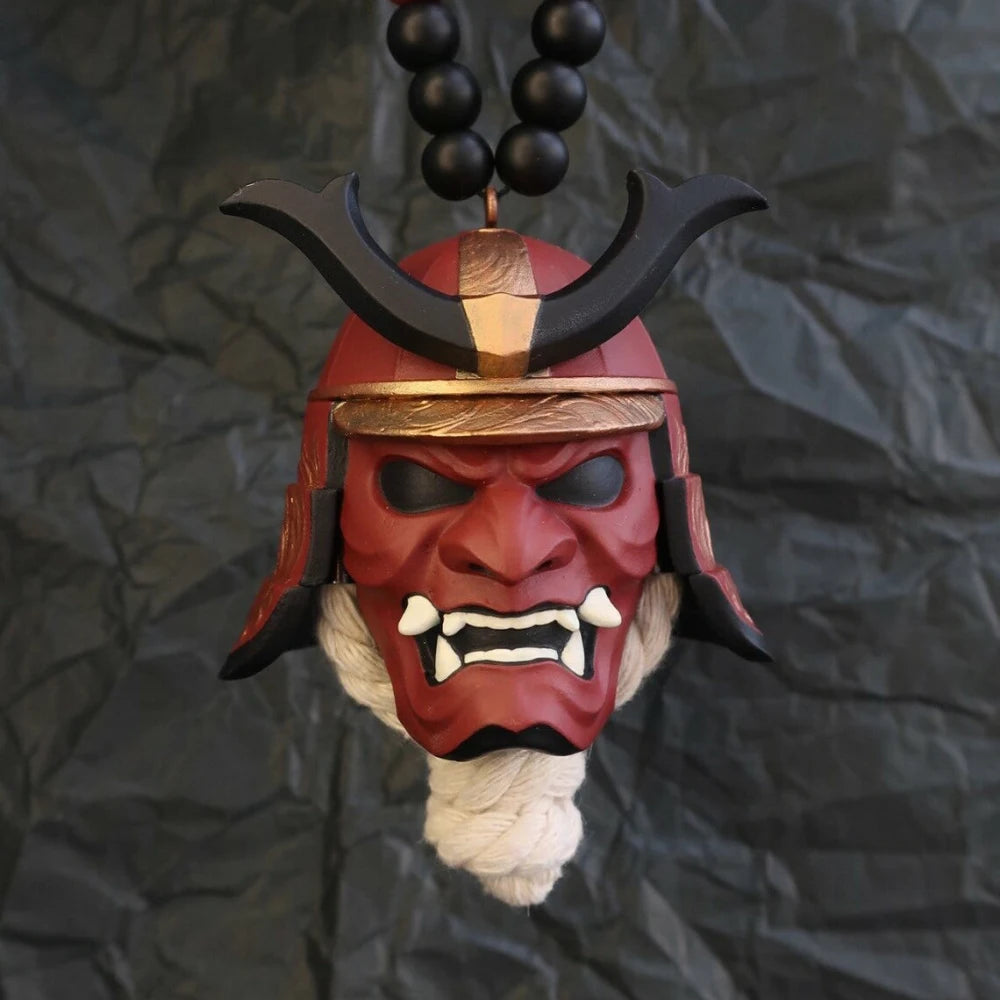 Car Hanging Samurai Helmet