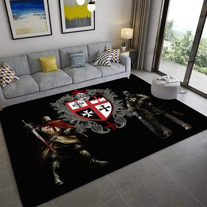 Carpet Medieval Knights Templar 