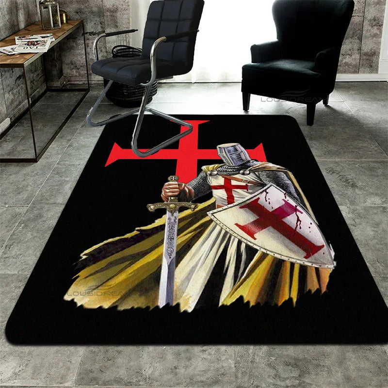 Carpet Medieval Knights Templar 