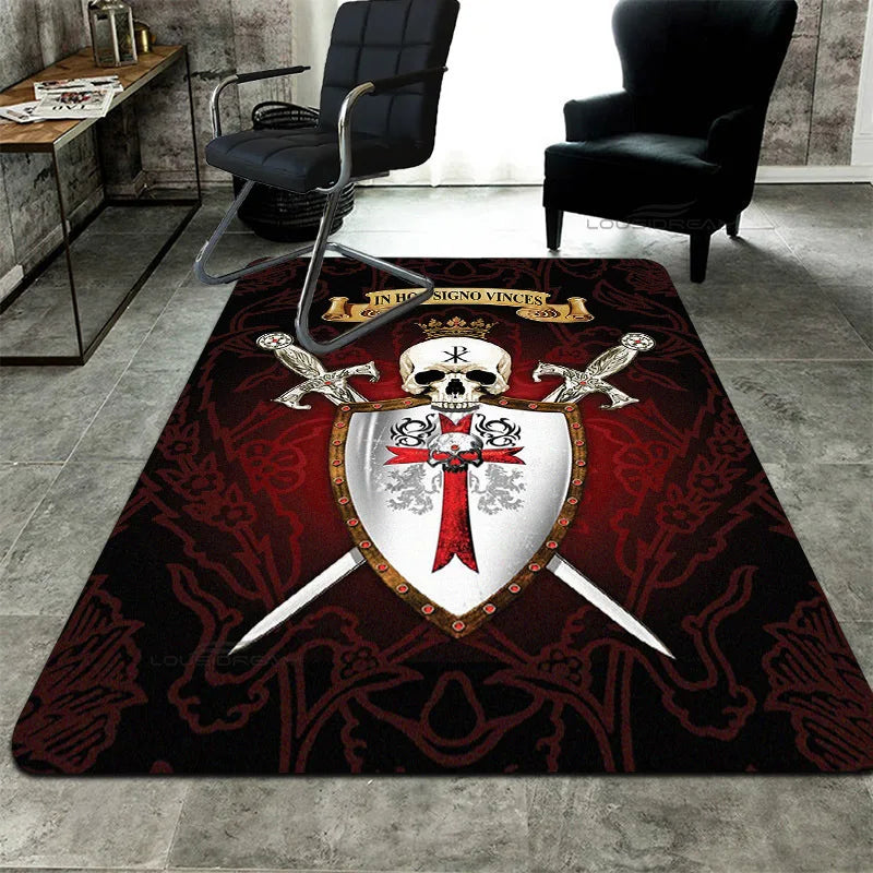 Carpet Medieval Knights Templar 