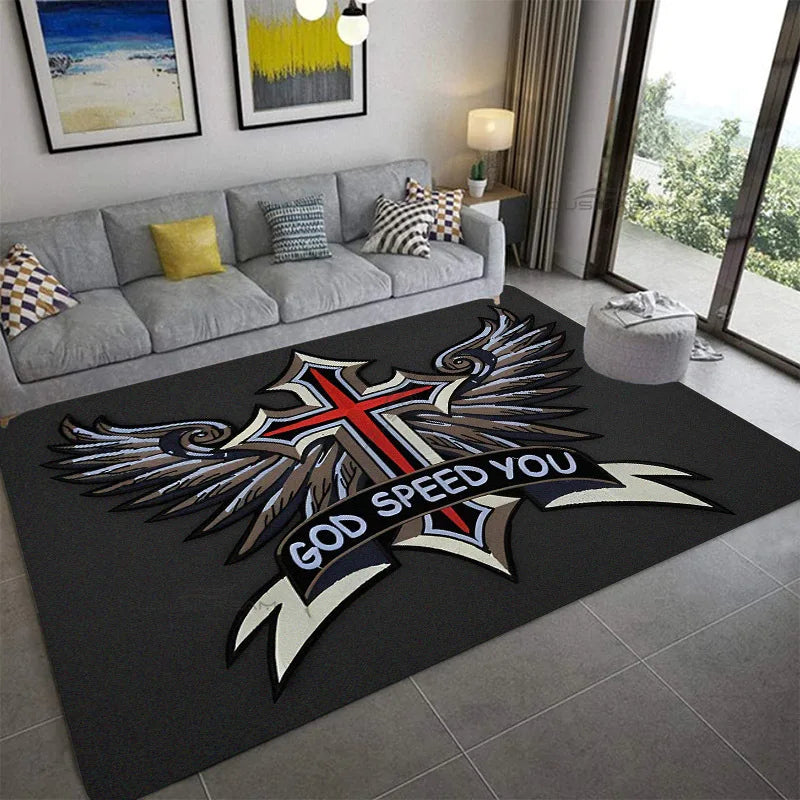 Carpet Medieval Knights Templar 