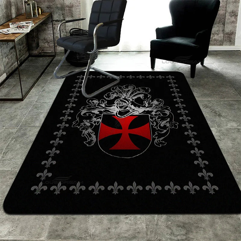 Carpet Medieval Knights Templar 