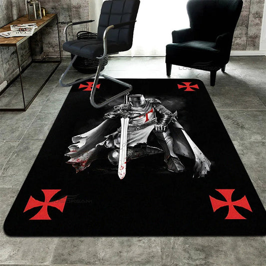 Carpet Medieval Knights Templar 