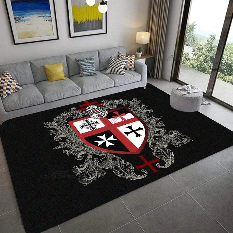 Carpet Medieval Knights Templar 