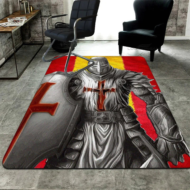 Carpet Medieval Knights Templar 