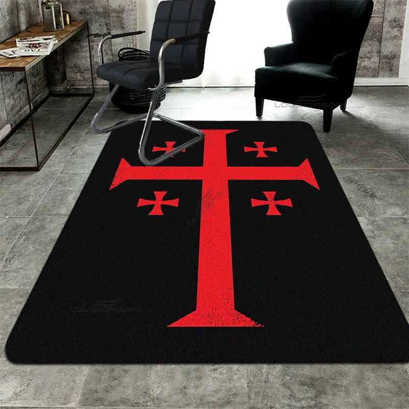 Carpet Medieval Knights Templar 