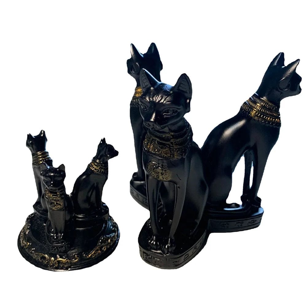 Cats Ancient Egypt Statue