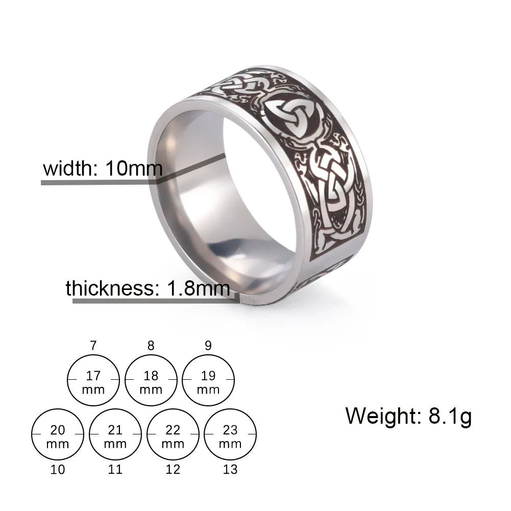 Celtic Tribal Ring Motif 