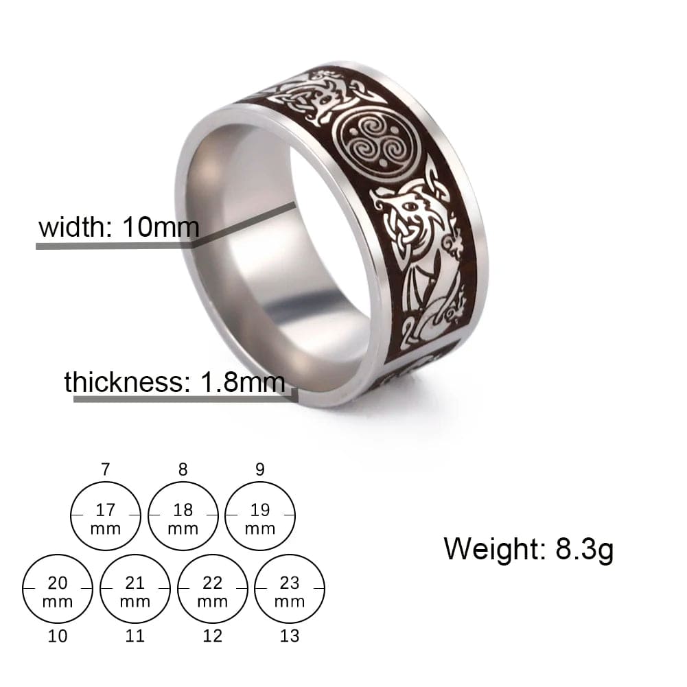 Celtic Tribal Ring Motif 