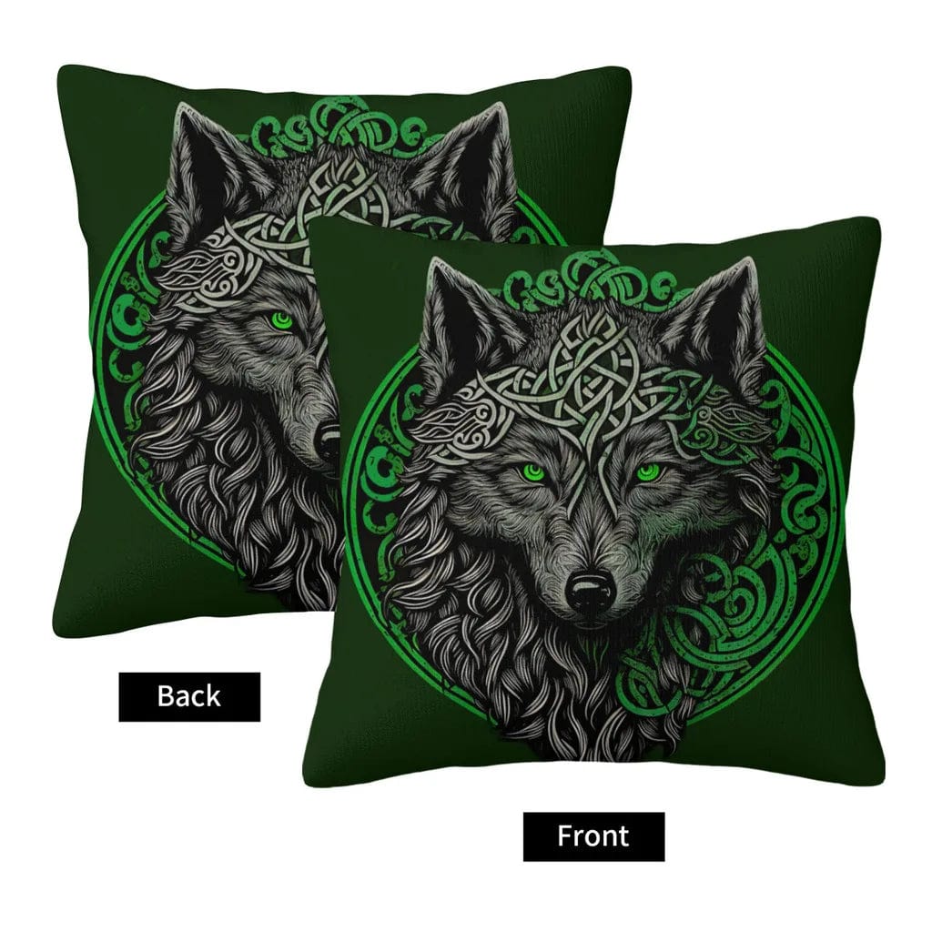 Celtic Wolf Pillowcase 