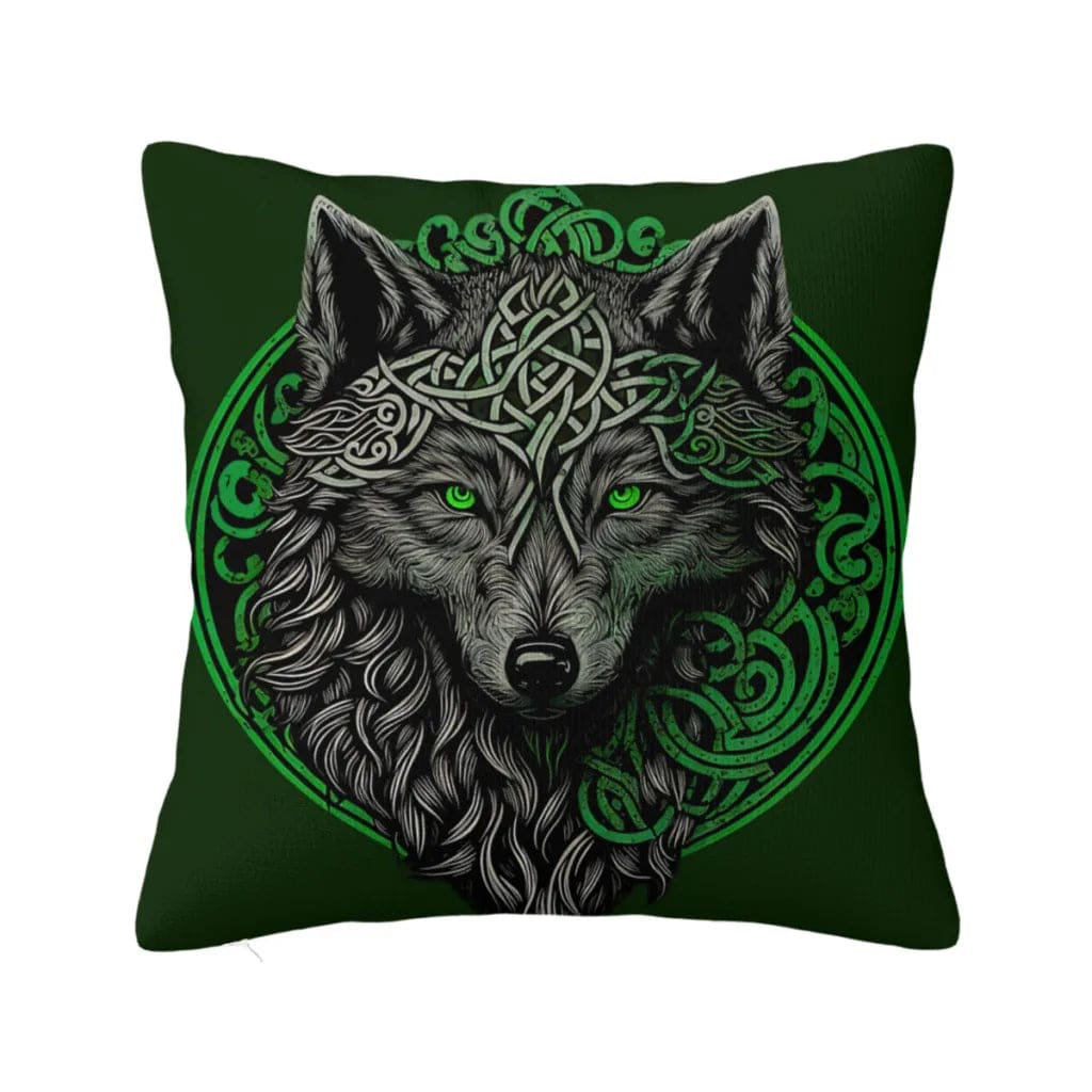 Celtic Wolf Pillowcase 