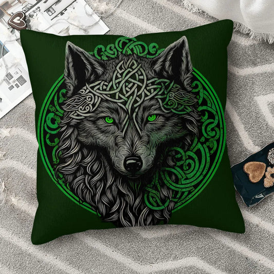 Celtic Wolf Pillowcase 