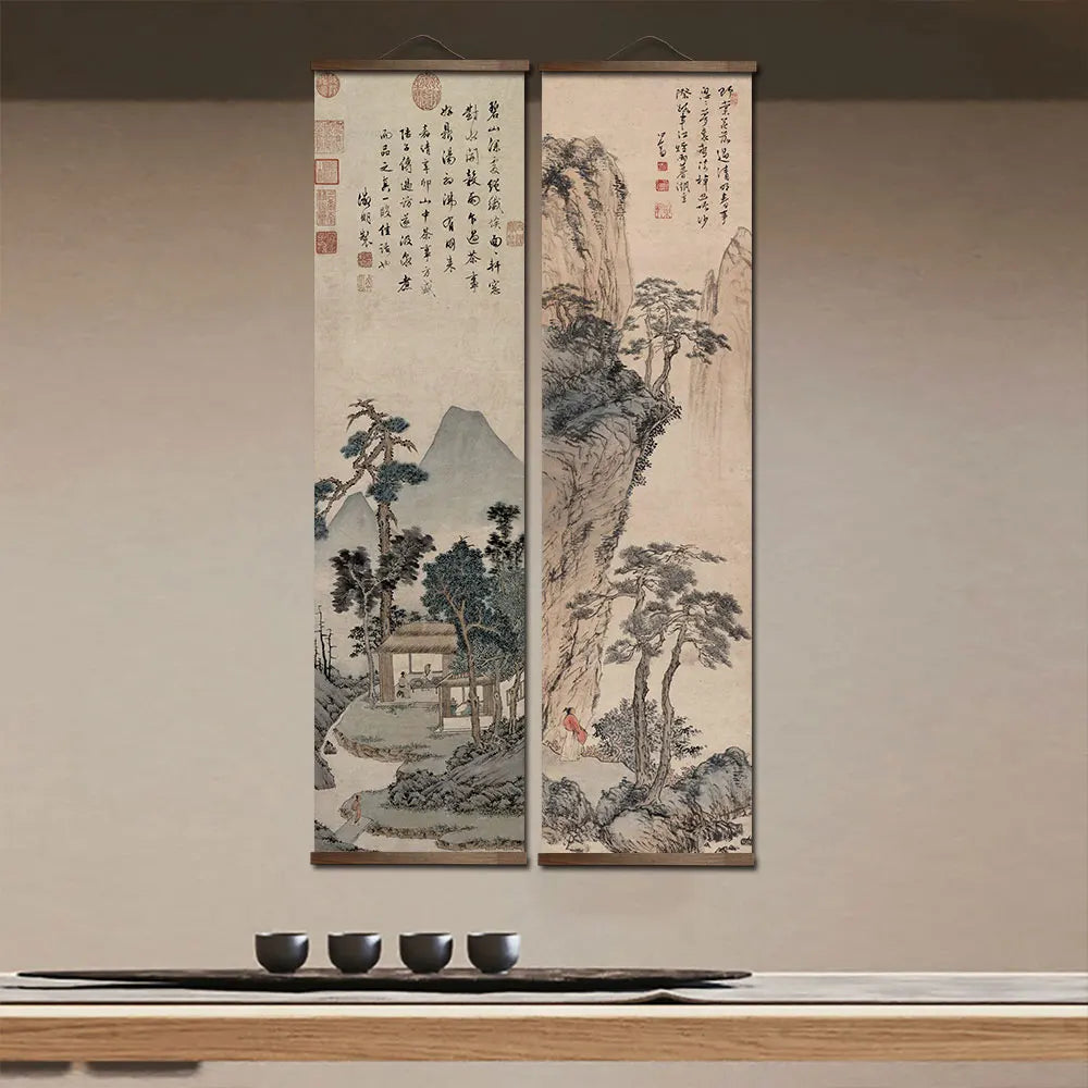 Chinese landscape Hanging Scroll 