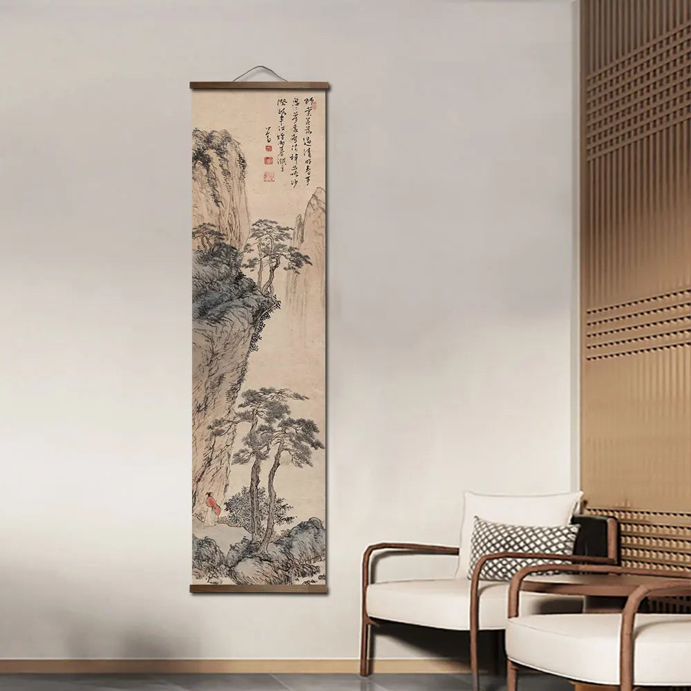 Chinese landscape Hanging Scroll 