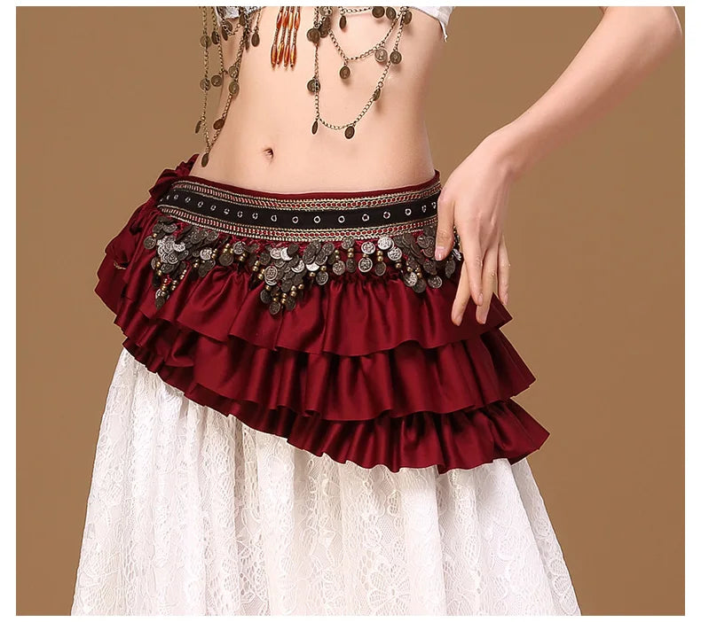 Coins Hip Scarf Dance Belt