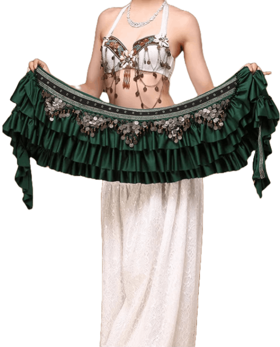 Coins Hip Scarf Dance Belt