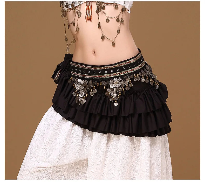 Coins Hip Scarf Dance Belt