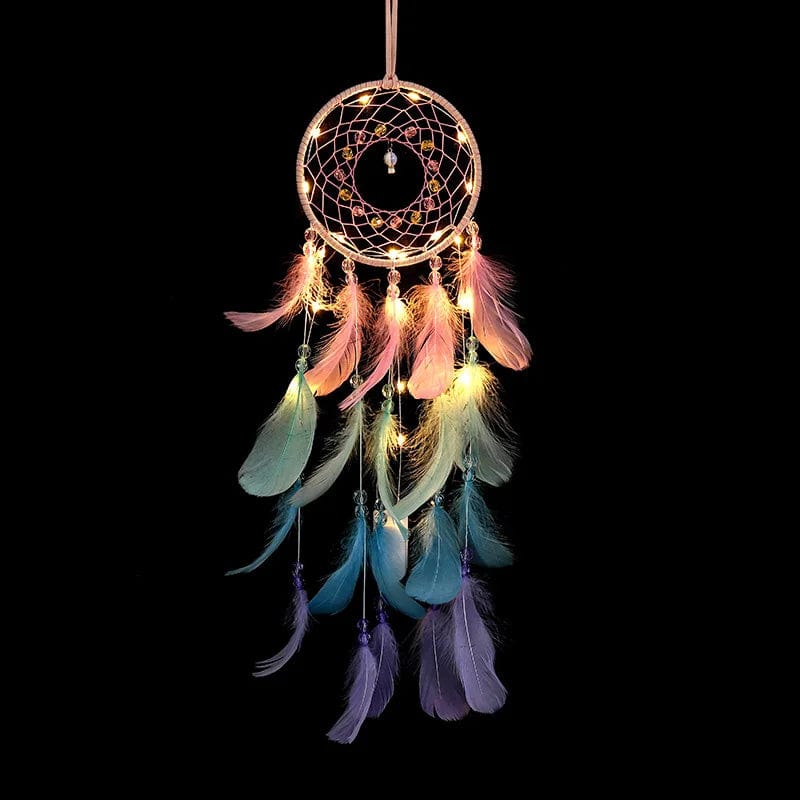 Colorful Dream Catcher lights up 