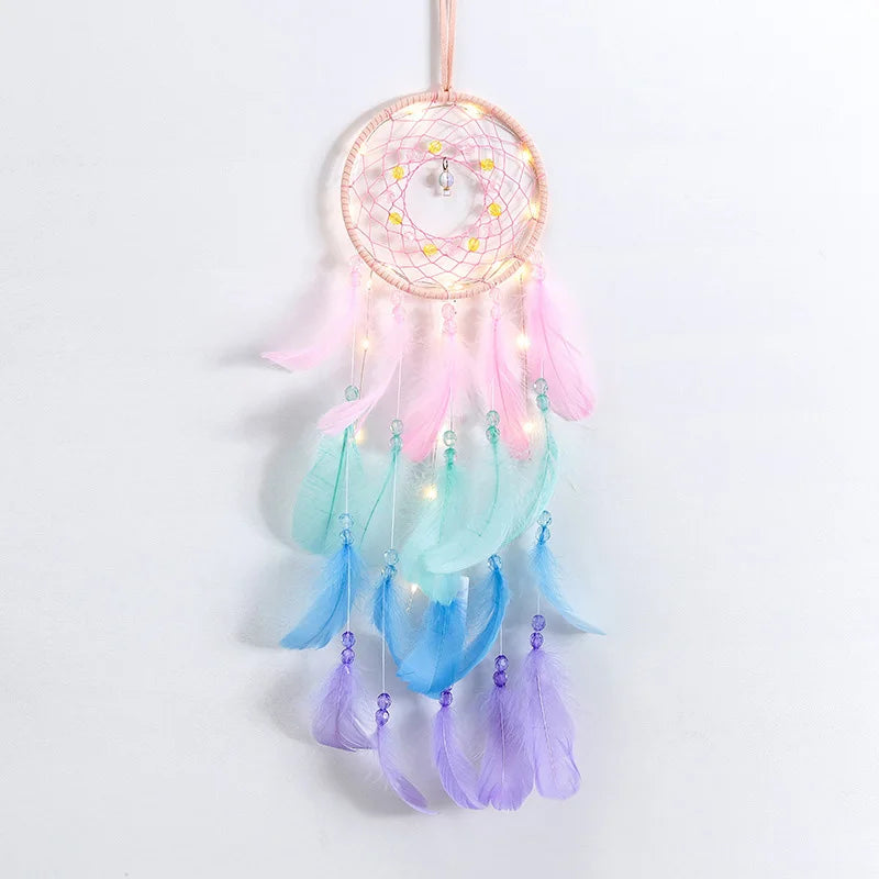 Colorful Dream Catcher lights up 