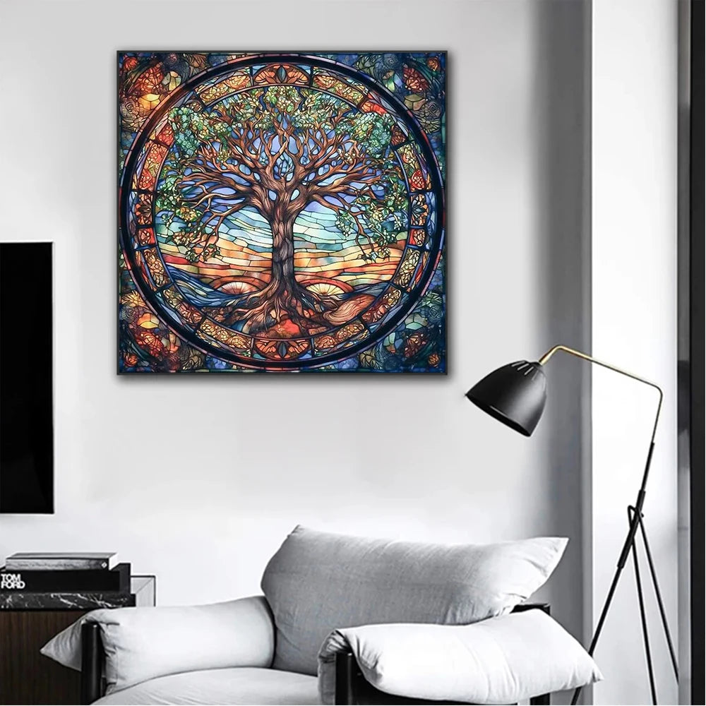 Colorful Tree Of Life Celtic