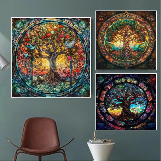 Colorful Tree Of Life Celtic