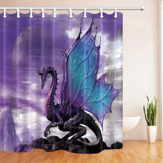 Dragon Epic Shower Curtain 