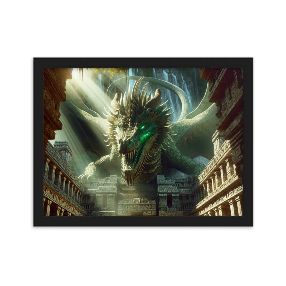 Dragon Green Framed 