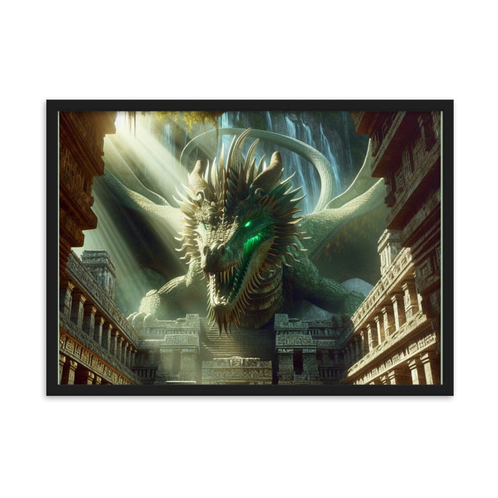 Dragon Green Framed 