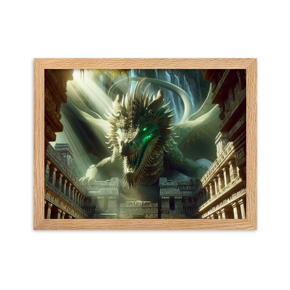 Dragon Green Framed 