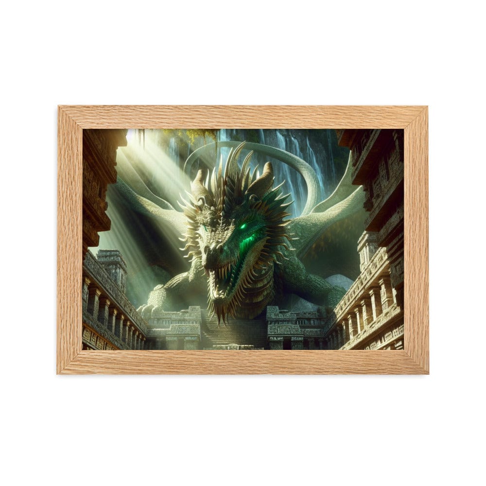 Dragon Green Framed 