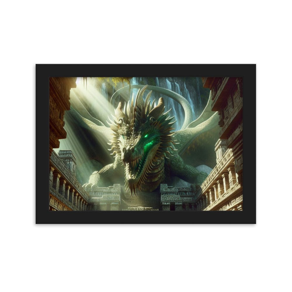 Dragon Green Framed 