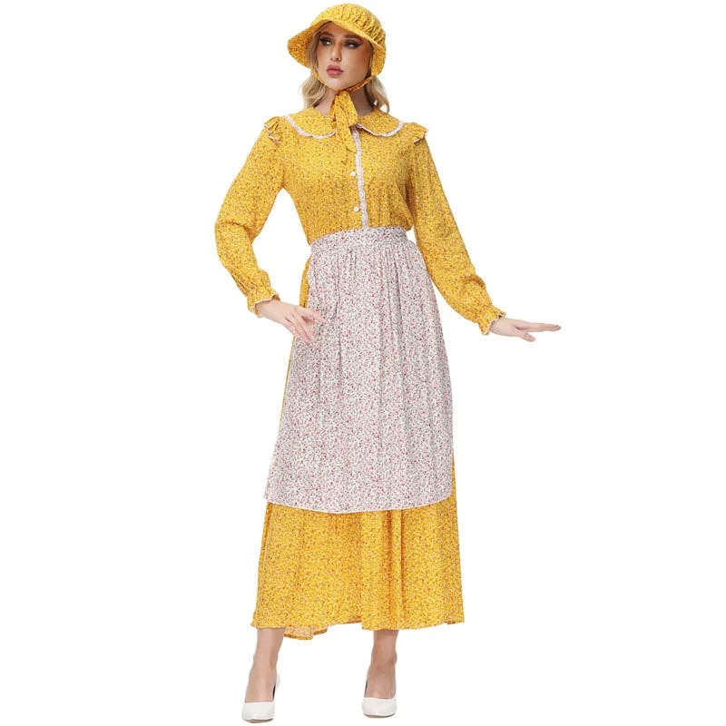 Dress Peasant in  the Prairie 