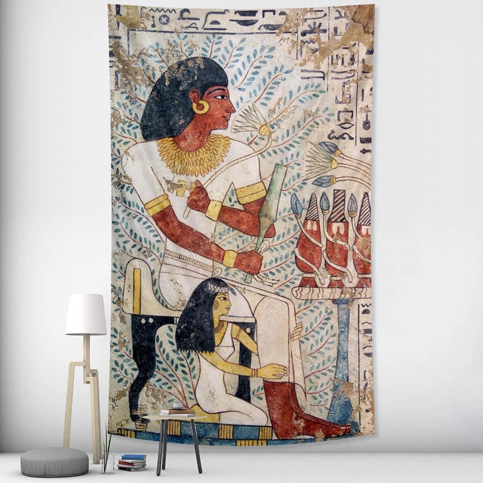 Egyptian Art Tapestry Wall Art