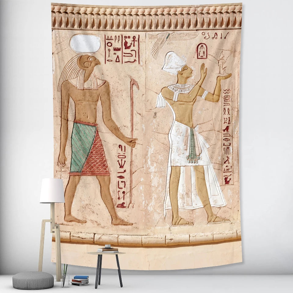 Egyptian Art Tapestry Wall Art