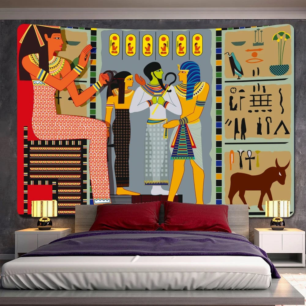 Egyptian Art Tapestry Wall Art